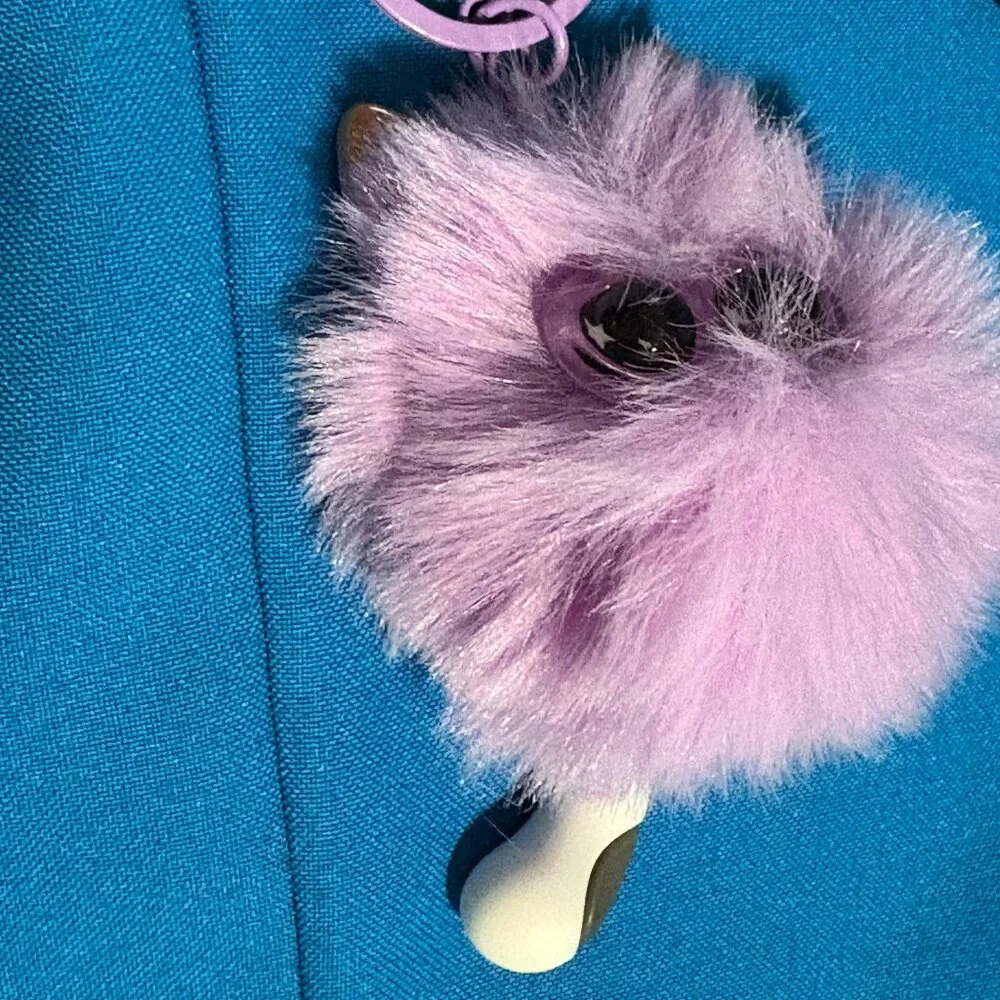 Cute Pom Pom Cat Phone Car Pendant Girl Key Chain Handbag Chain New